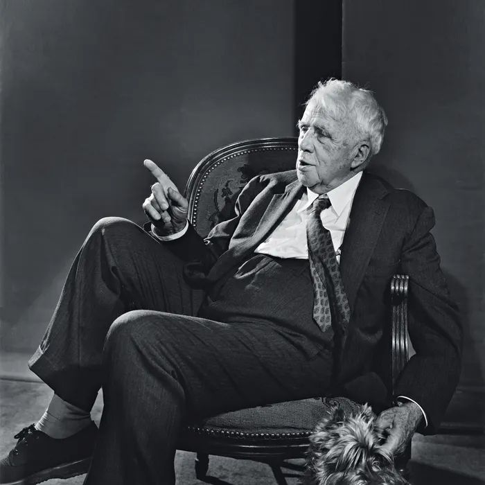 Robert Frost in 1958