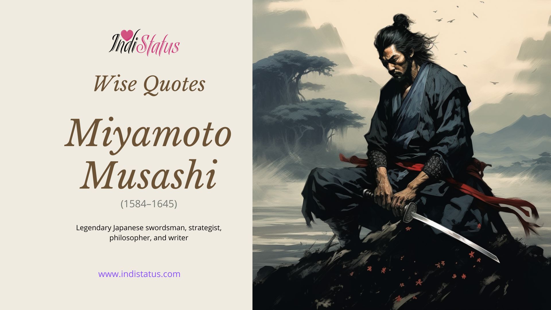 Miyamoto Musashi Wise Quotes